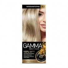 Краска д/вол GAMMA Perfect Color 9.1 Пепельный блонд 48гр.