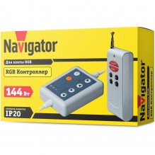 Контроллер NAVIGATOR ND-crgb144btrf-ip20-12v  71475