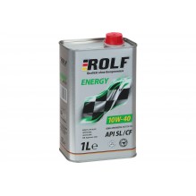 Масло моторное ROLF Energy SAE 10W-40 API SL/CF 1л п/синт жесть