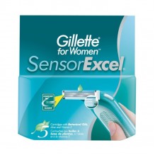 Сменные кассеты SENSOR Excel для бритья для женщин 5шт