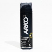 Гель для бритья ARKO 2в1 200мл Black