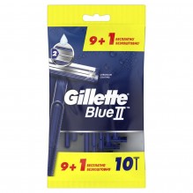 Бр станок GILLETTE BLUE 2  9+1шт  