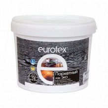 Лак паркетный EUROTEX ЭКО полуматовый 2.2л