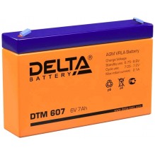 Аккумулятор Delta DTM 607 (1.24кг)