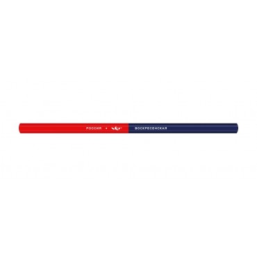 Карандаш двухцветный красно-синий ВКФ 1Р-1390 2М (2А)