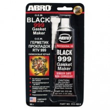 Герметик прокладок ABRO OEM 999 черный США оригинал 85гр