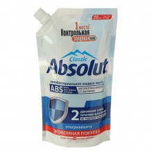 Ж/мыло Абсолют ABS 440мл Ультразащита дой-пак антибакт.