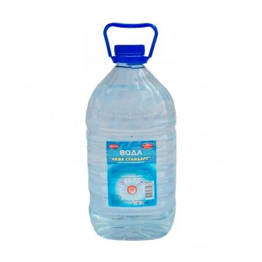 Вода дистиллированная Аква Стандарт 5л