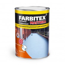 Мастика FARBITEX битумно-резиновая 2кг
