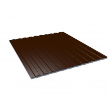 Проф/лист С-21*1000-A (ПЭ-01-8017-0.45) 6.0*1.051 шоколад