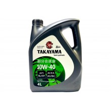 Масло моторное TAKAYAMA SAE 10W-40 SL/CF 4.0л п/синт (пласт)