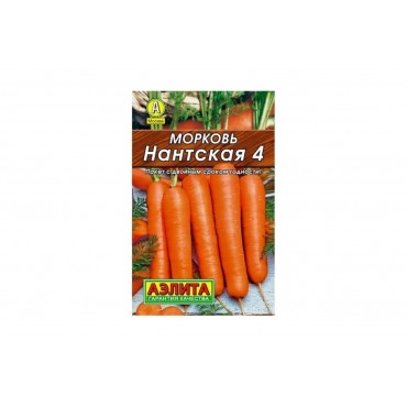 Морковь Нантская Королевская 4г двойной урожай (Аэлита) 