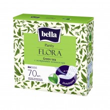 Прокладки Белла 70шт FLORA Green tea 70-007