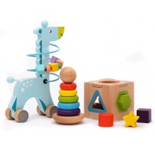 Набор развивающих игрушек Жирафик 9 дерево 345350
