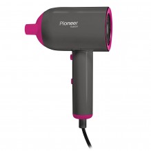 Фен Pioneer HD-1600 серый с розовым
