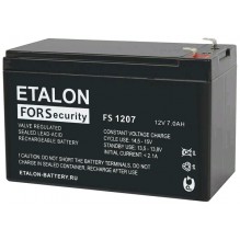 Аккумулятор ETALON FS 1207 свинцово-кислотный
