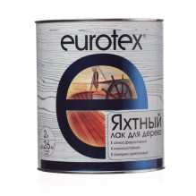 Лак яхтный EUROTEX полуматовый 2.0л